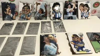 İstanbul'da Maradona tablosuyla kokain kaçakçılığı