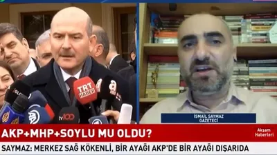 ''Süleyman Soylu'nun tek ayağı MHP'de''