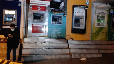 İstanbul'da ATM'ler alev alev yandı