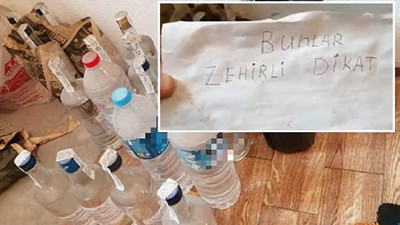 Sahte içkilerin üzerinde şaşırtan uyarı