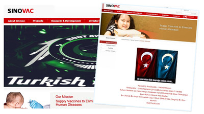 Türk bilgisayar korsanları Sinovac'in sitesini çökerti!