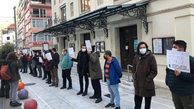 Kafe ve bar çalışanları eylemde!