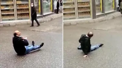 Sokak ortasında bacaklarından vuruldu