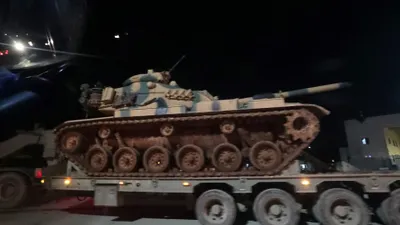 Suriye sınırında askeri hareketlilik