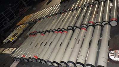 ABD silah dolu İran teknesine el koydu