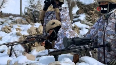 Görüntüler geldi; Mehmetçik operasyonda!