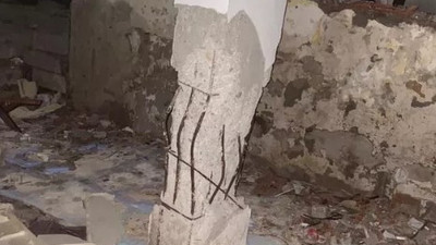Bahçelievler'de çöken binanın bir gün önceki fotoğrafları ortaya çıktı