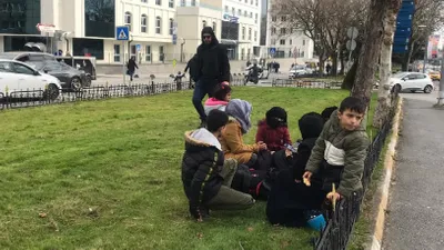 Vatan Caddesi'nde sığınmacı yığını !