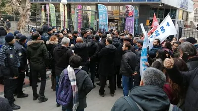 Kızılay protestosunda 16 gözaltı