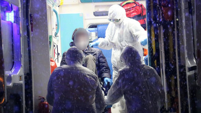 Karantinadaki hasta kaçtı, polis alarma geçti !