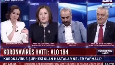 Didem Arslan Yılmaz'a koronavirüs hattı şoku