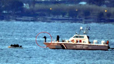 Yunan askerleri Ege'deki kaçak göçmenlere ateş açtı