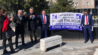 ''Çalışmaları durdurun hayatımızı riske atıyorsunuz'' dedi gözaltına alındı