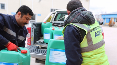 ASKİ'den koronavirüs ile mücadeleye büyük katkı