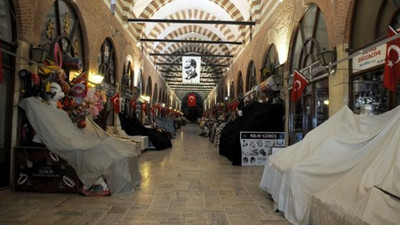 Kapalıçarşı'da kepenkler indi