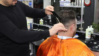 Evde tıraş eden berbere 3 bin 150 lira ceza