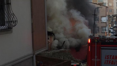İstanbul'da korkutan yangın