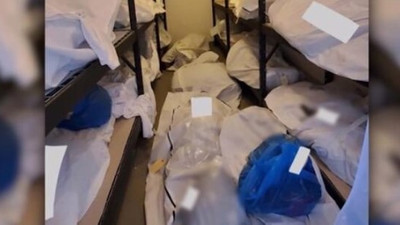 ABD'de ürküten görüntüler: Cesetleri böyle topladılar !