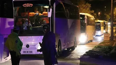 İngiltere'den getirilen Türk vatandaşları karantinada