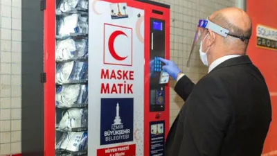İzmir metrolarında ''Maskematik''ler devrede