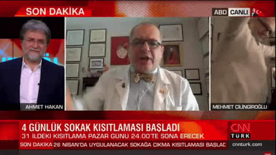 Canlı yayında Prof. Çilingiroğlu şov devam ediyor