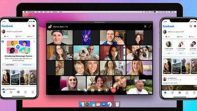 Facebook'un yeni özelliği: Messenger Rooms