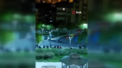 Koronavirüs umursamazlarının gece yarısı uzun eşeği kamerada