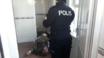 Yaşlı adam tuvalette ölü bulundu