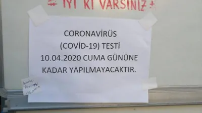 Sağlıkçılarda vaka artınca düzenli testler durduruldu !