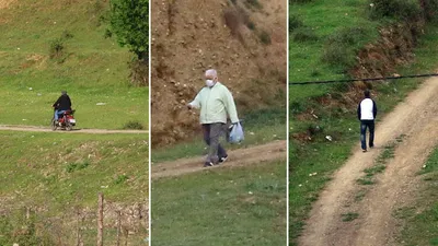 Karantinaya alınan mahallede akılalmaz görüntüler