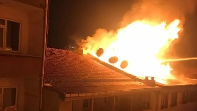 İstanbul'da korkutan yangın!