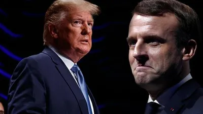 Trump ve Macron'dan kritik görüşme!