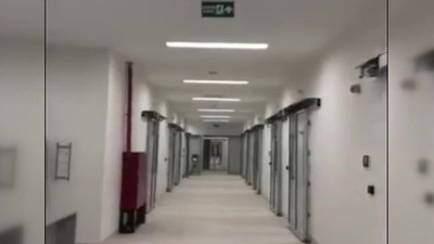 İstanbul'da yapımı süren pandemi hastanesinin içi ilk kez görüntülendi