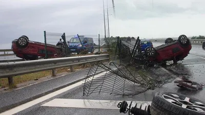 Alanya'da araç takla attı: 1 yaralı