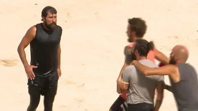 Survivor'da yumruk yumruğa kavga!