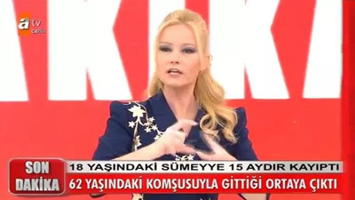 Müge Anlı'da olay var: 18 yaşındaki genç kız 62 yaşındaki adama kaçtı!