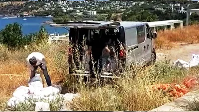 Komedi filmi gibi olay! Zabıta ekiplerini görünce...