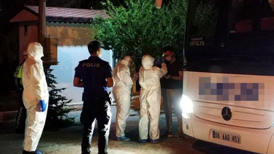 Otobüste koronavirüs alarmı