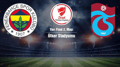Trabzonspor adını finale yazdırdı: Fenerbahçe - Trabzonspor: 1-3
