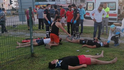 Antalya'da feci kaza: 4 yaralı