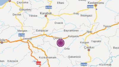 Çankırı'da korkutan deprem