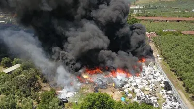 Bursa'da büyük yangın!