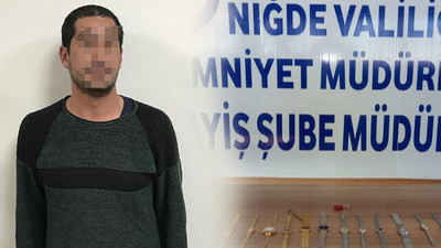 Kuyumcudan altın kaplama saat çaldı: Bekçilere yakalandı