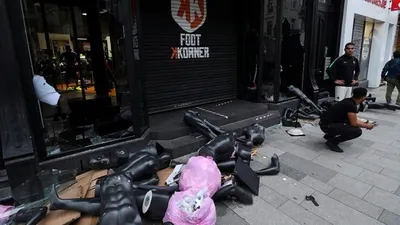 Korkutan gelişme! Avrupa'ya da sıçradı: Lüks mağazalar yağmalandı