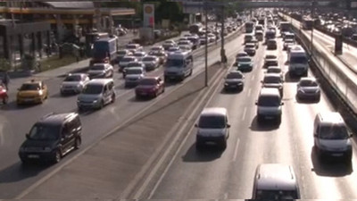 İstanbul'da trafik yoğunluğu arttı