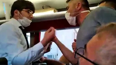 Otobüs şoförü tüm koltukları doldurmak isteyince ortalık karıştı