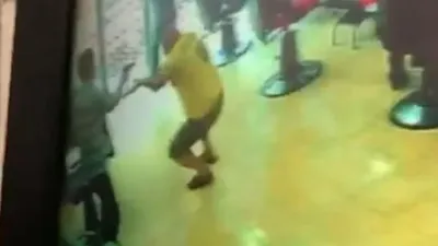 Tokalaşma cinayeti kamerada!