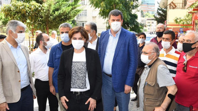 Kaftancıoğlu ve Odabaşı'ndan Fikirtepe'de kıraathane ziyareti