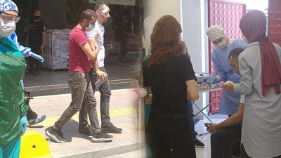 Mağaza müdürüne maske dayağı!