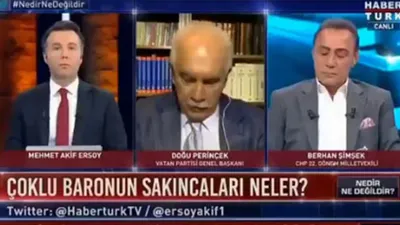 Habertürk ekranlarında yine o ''garip'' ses!